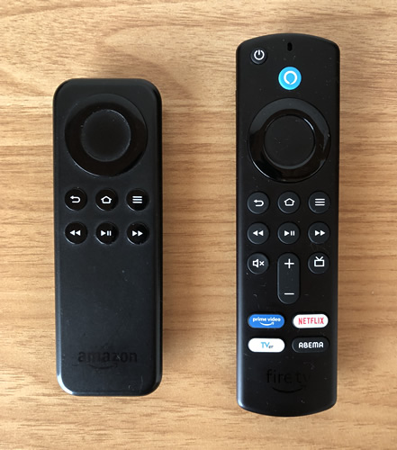 Fire TV Stick（第1世代）と（第3世代）