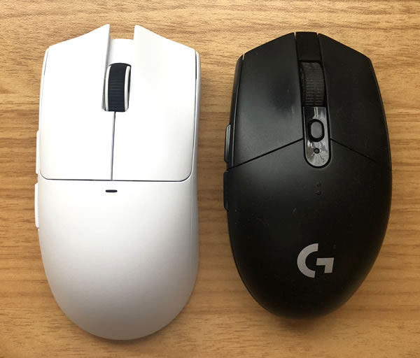 ATTACK SHARK X11とG304の比較